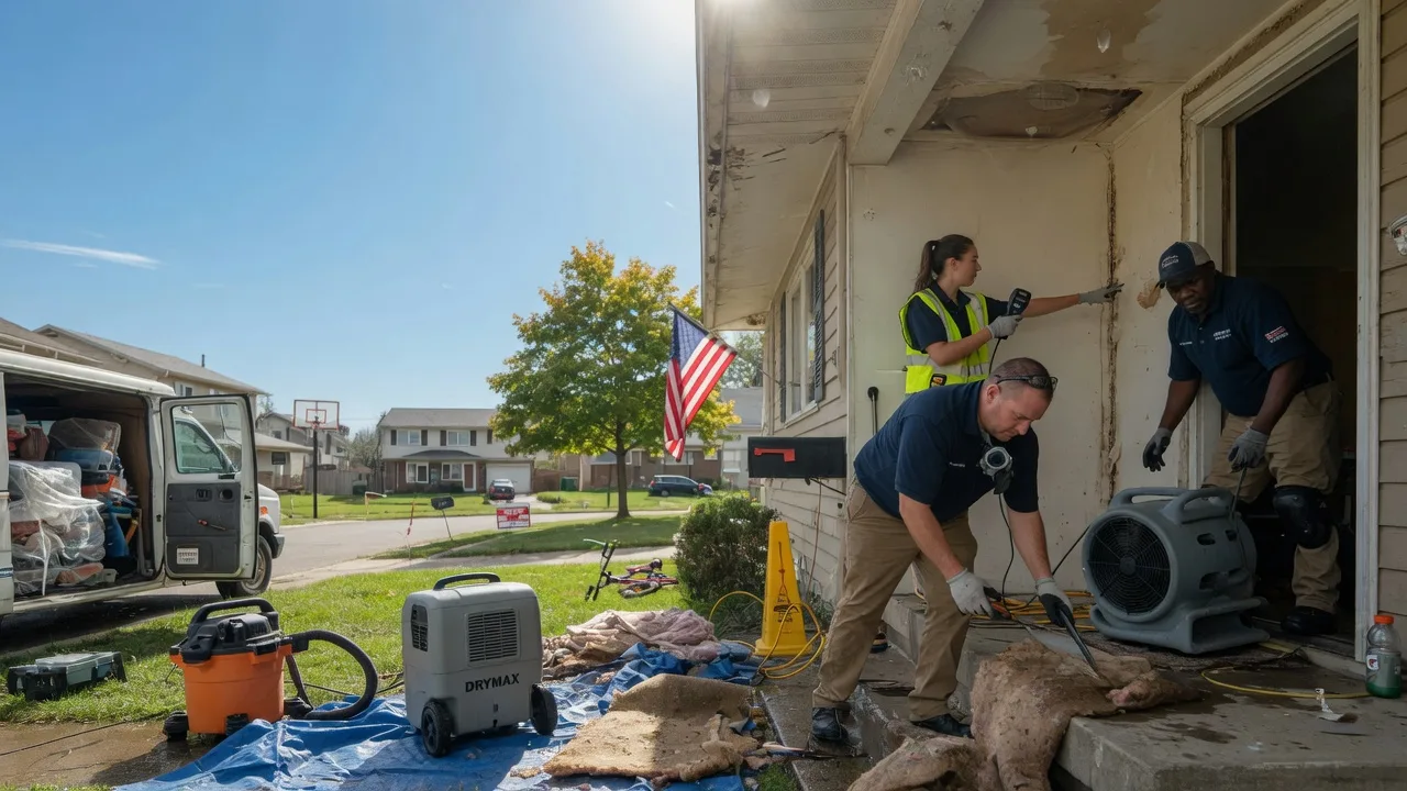 Water Damage Restoration in Mcnabb, IL near me